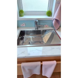 Banheira Inox para Berçário 75x40x20cm - Construinox